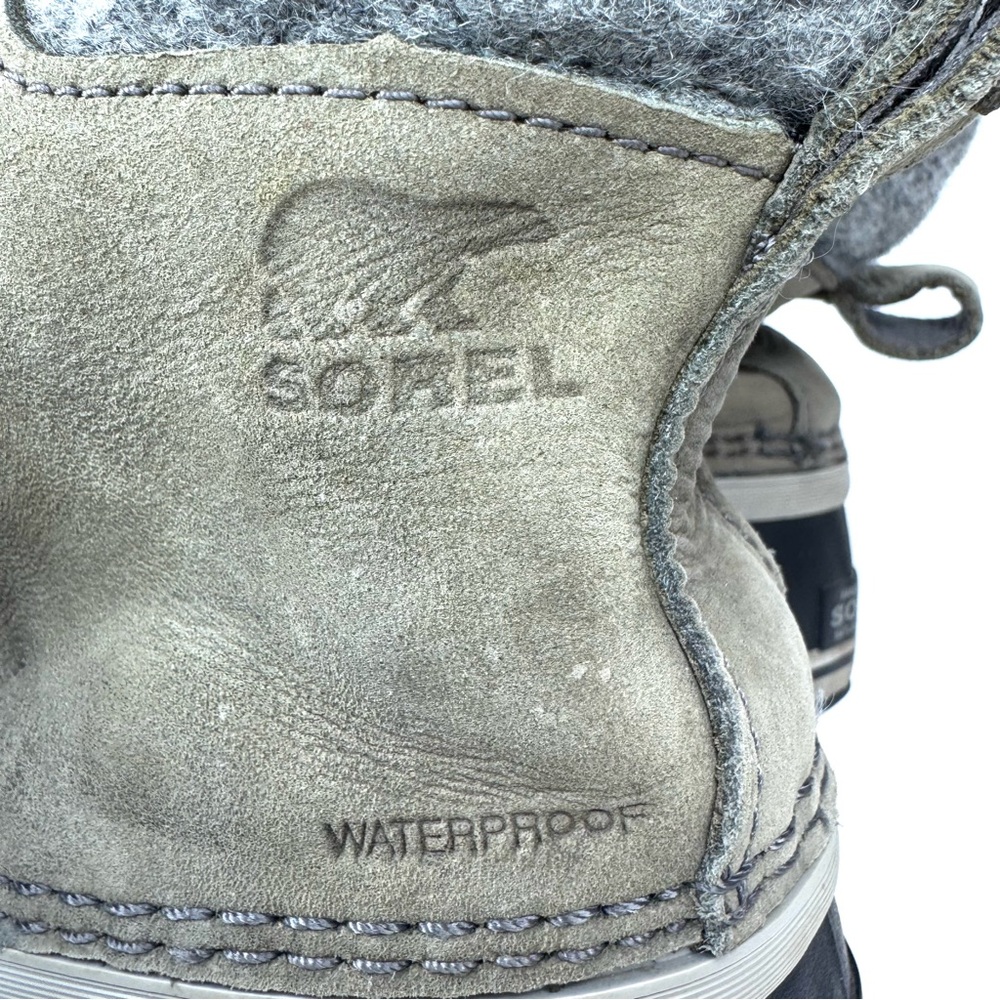 SOREL - Women's Slimpack Lace II
Waterproof Insulated Boot - Quarry/Black Sz 7.5 - Picture 6 of 10